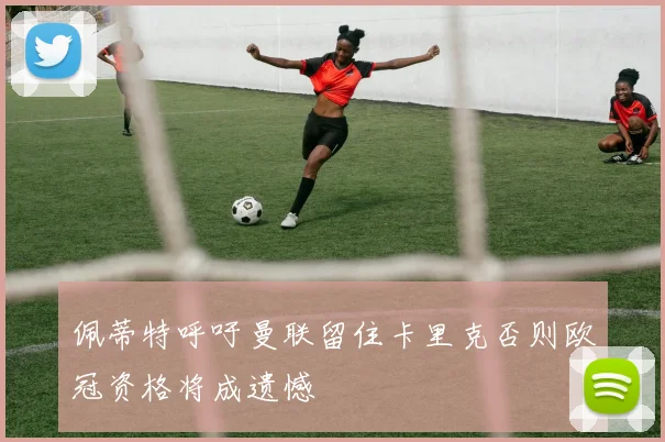 佩蒂特呼吁曼联留住卡里克否则欧冠资格将成遗憾